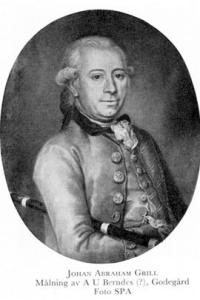 Johan Abraham Grill med flöjt